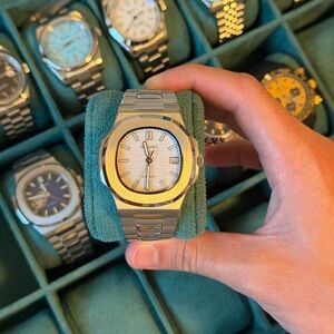 Seiko Mod: White Nautilus